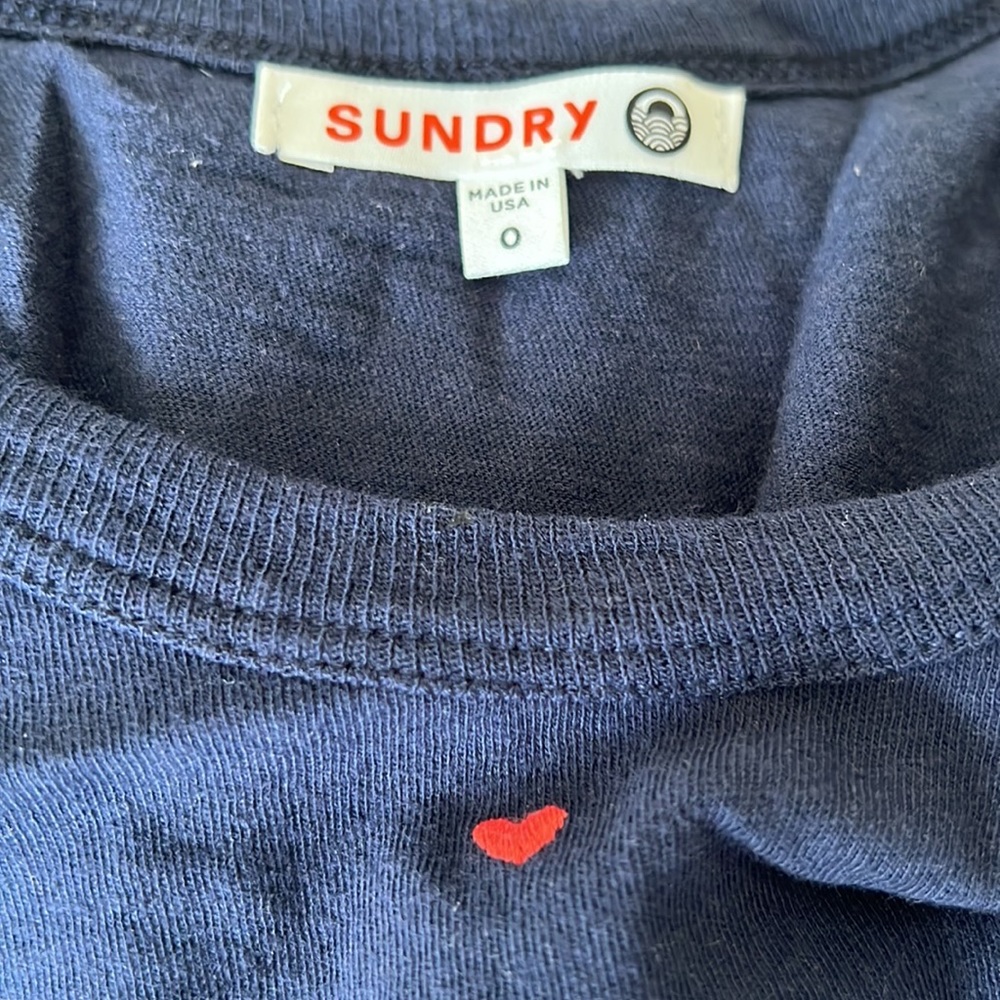 Valentines Sundry Dress With Red Hearts